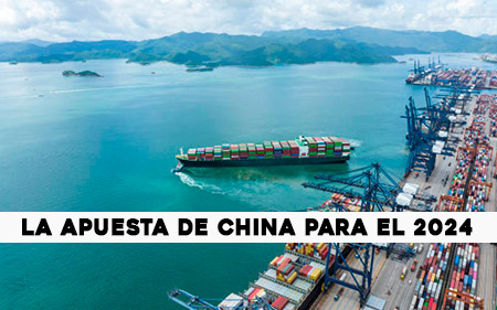 China aumentará las importaciones en el año 2024.