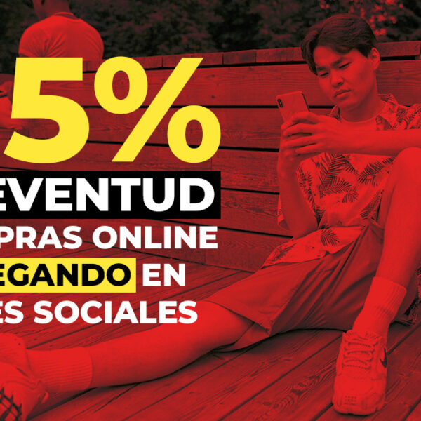 El 55% de la generación Z ha realizado compras en línea mientras navegaba en redes sociales.