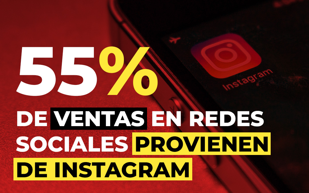 El 55% de las ventas en redes sociales se hacen en Instagram